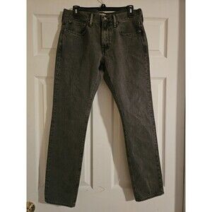 J. Crew Jeans 484 Slim Black Denim Mens 30x30